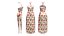 Vestido Chineese Night Out sin tirantes con aberturas laterales