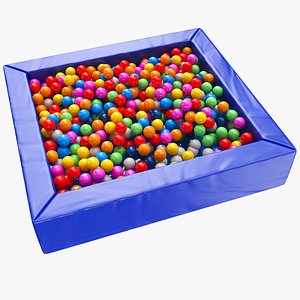 balls pit 3D model
