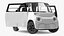 Kleines Elektroauto, einfacher Innenraum manipuliert