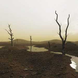 Nuclear Wasteland Environment