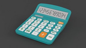3D Calculator model