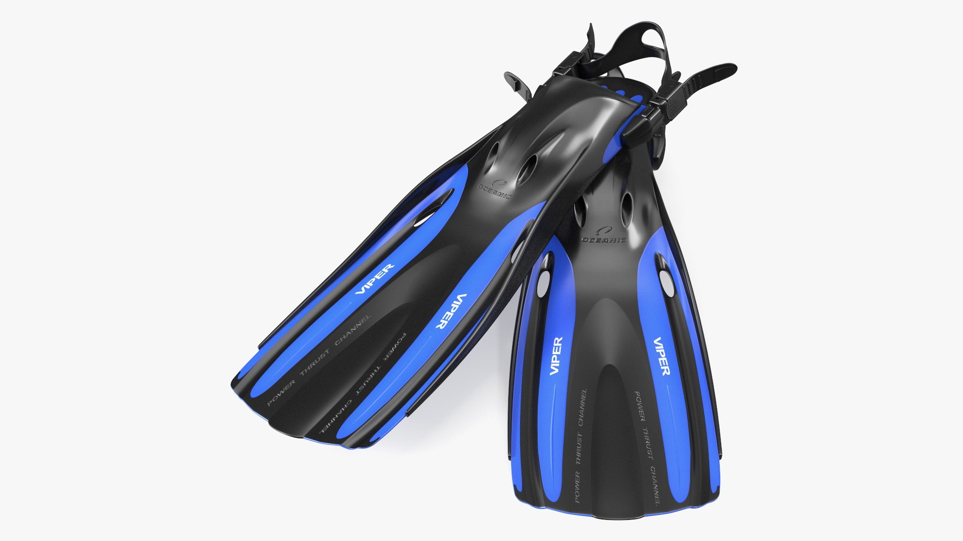 Oceanic Viper Open Heel Scuba Fin 3D model - TurboSquid 2140342