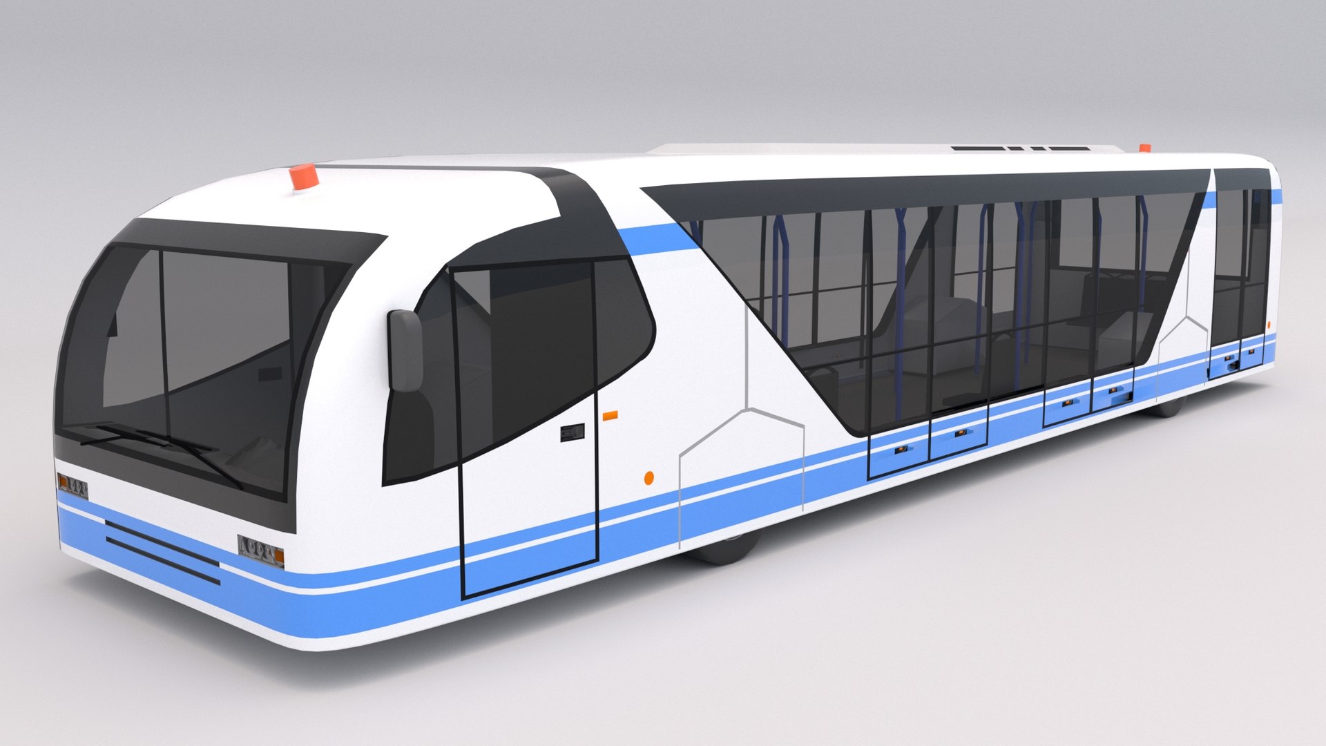 Airport Bus 3D Model - TurboSquid 1530628