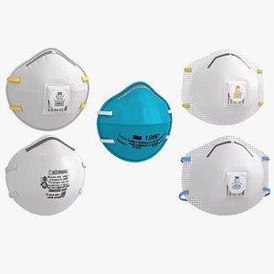 3D 3M Mask collection