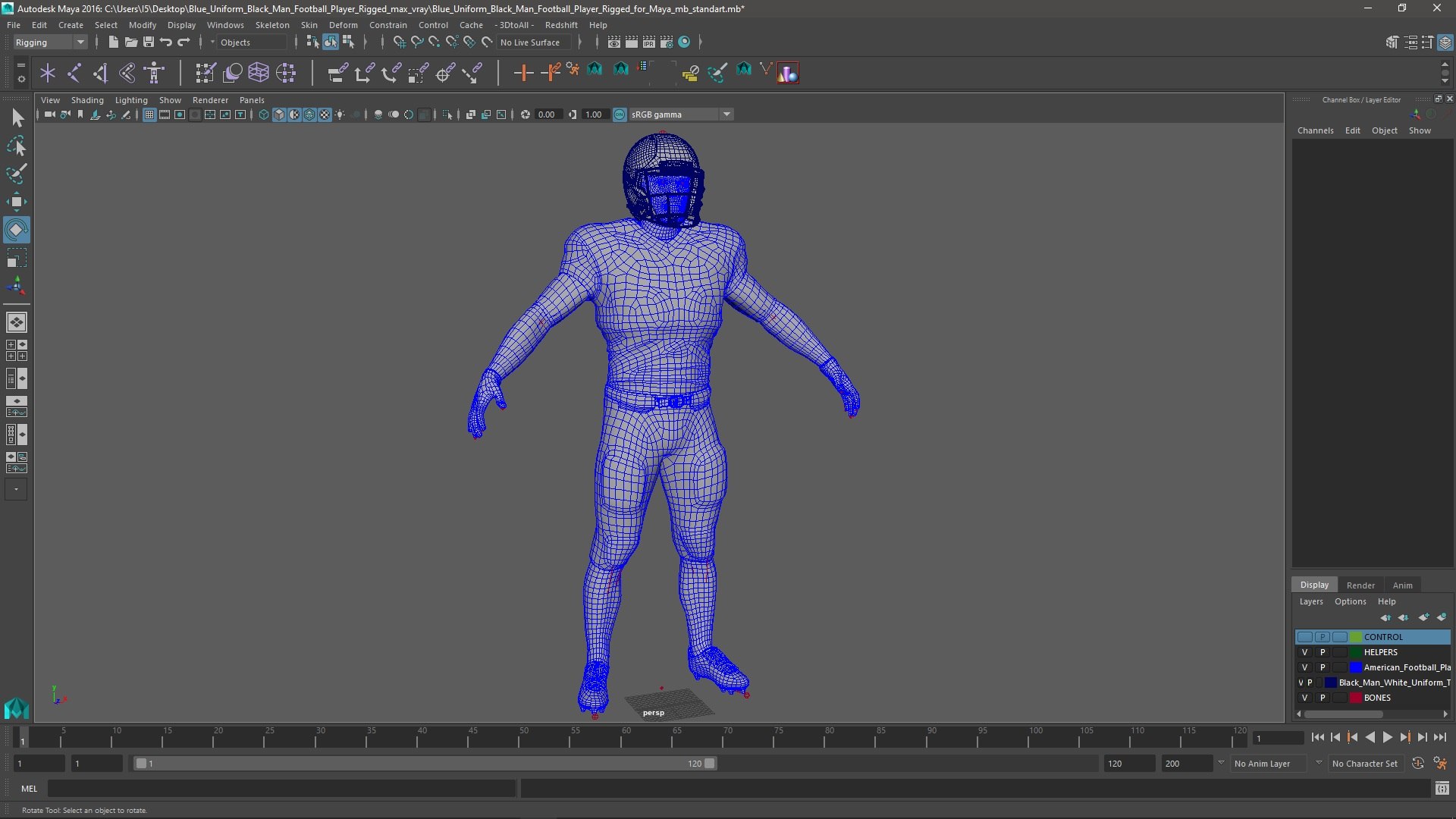 3D Blue Uniform Black Man Football Player Rigged for Maya model https://p.turbosquid.com/ts-thumb/Hc/nD1mN4/1O/blue_uniform_black_man_football_player_rigged_for_maya_005/jpg/1716023155/1920x1080/fit_q87/88615cd7599e869fc4a73aa87e3a7cc404f45feb/blue_uniform_black_man_football_player_rigged_for_maya_005.jpg