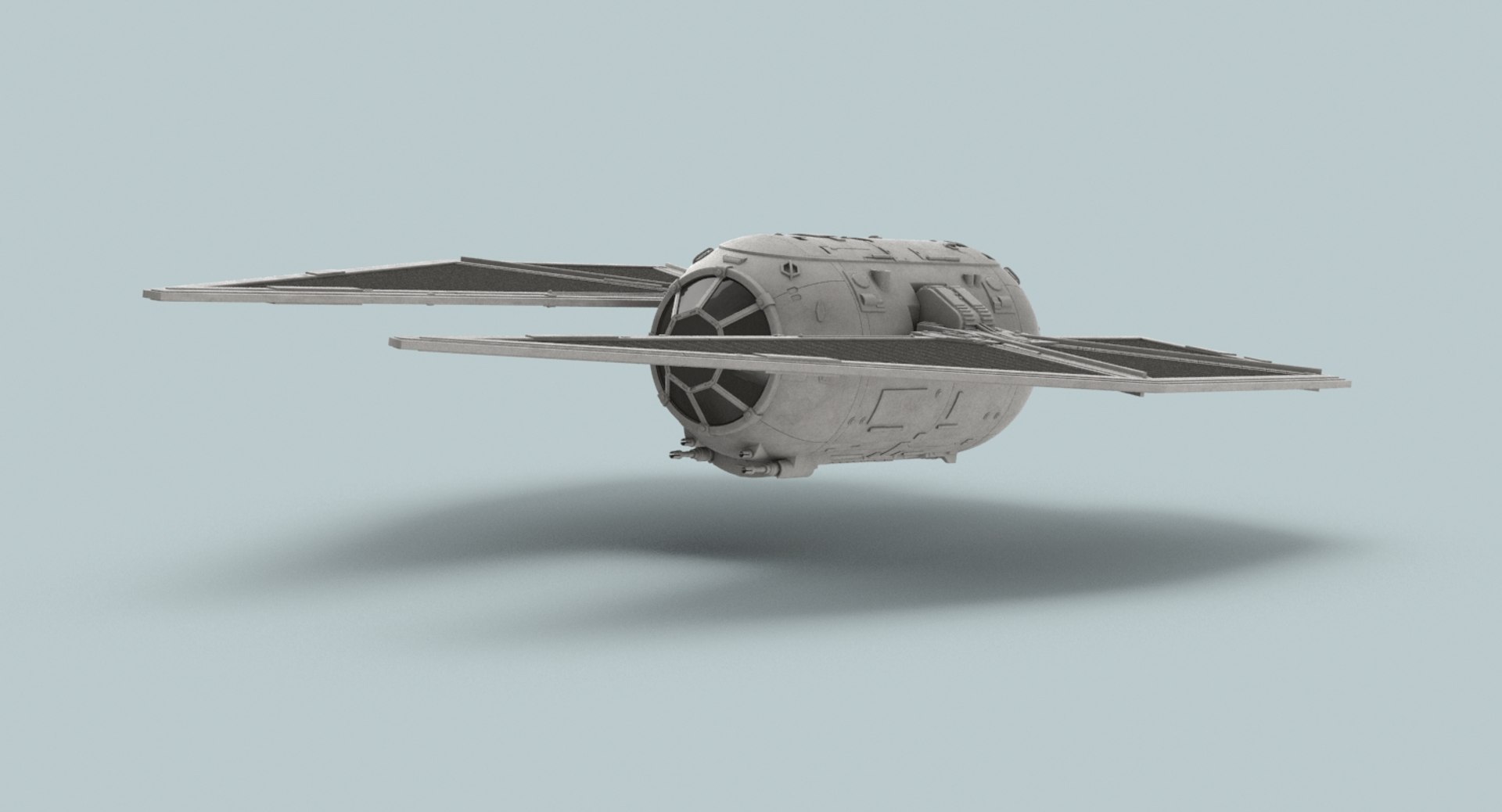 Star Wars Tie Striker 3D Model TurboSquid 1278115