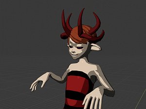 demon girl charactercustomizable