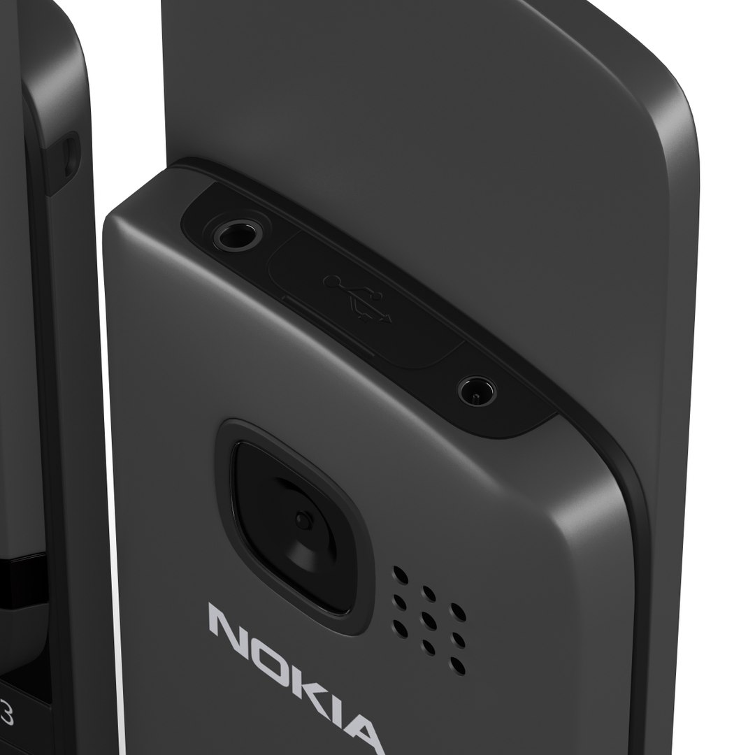 Nokia C2 05 3d 3ds