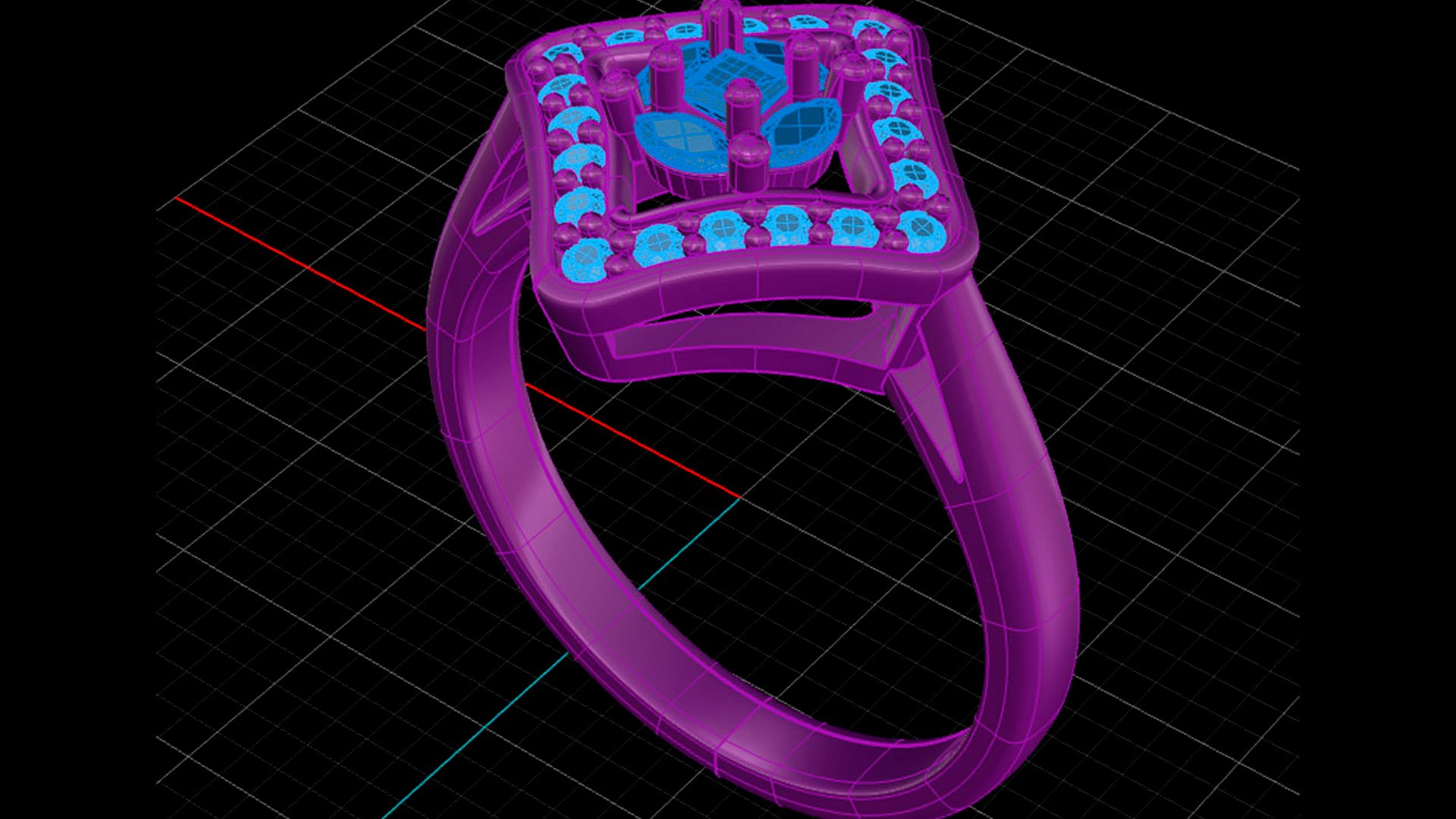 3D Ring Gold Model - TurboSquid 2150841