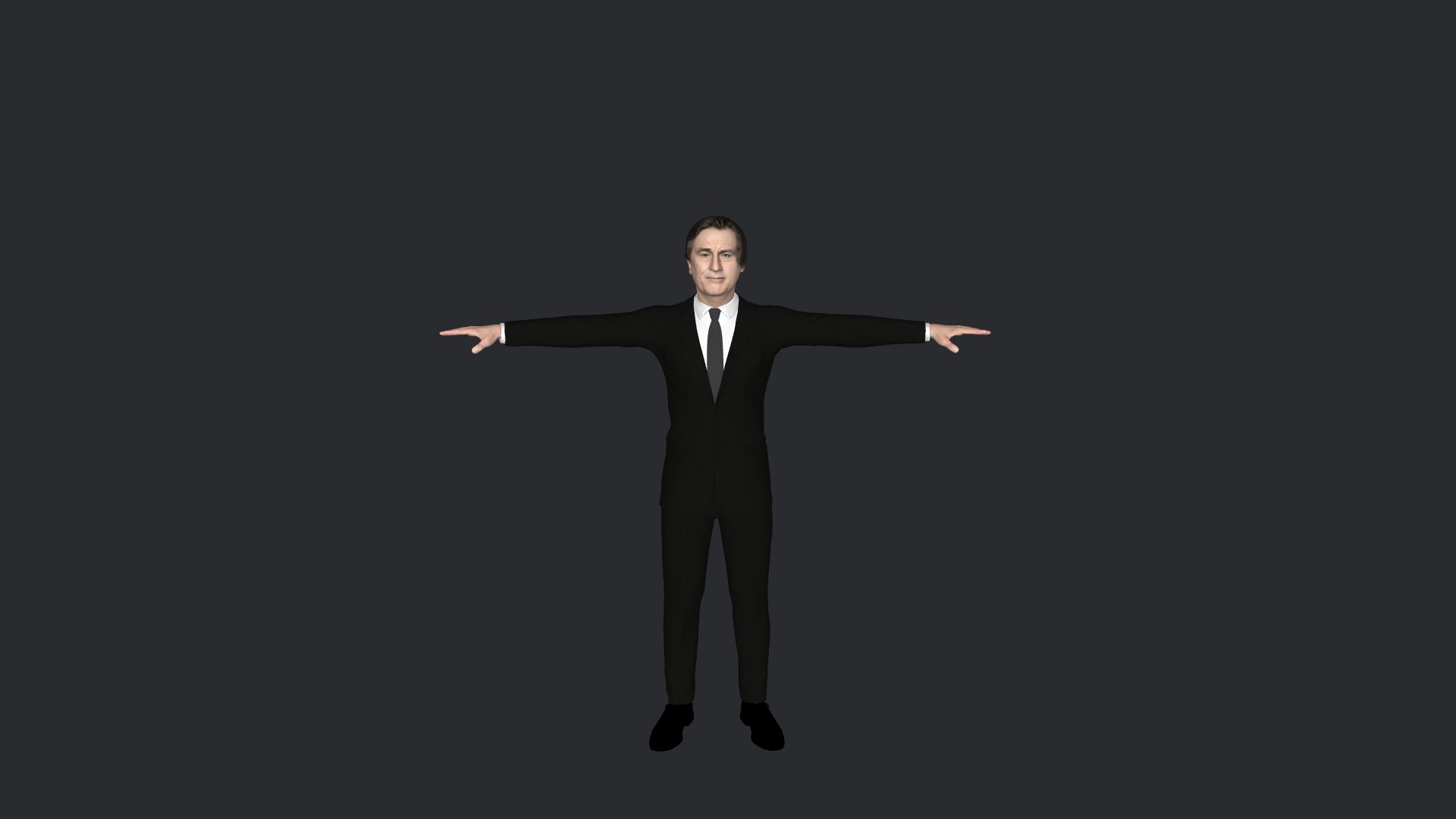 Robert De Niro Hyper Realistic Full Body Fully Rigged 3D Character 3D ...