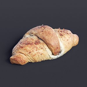 Croissant 3D model