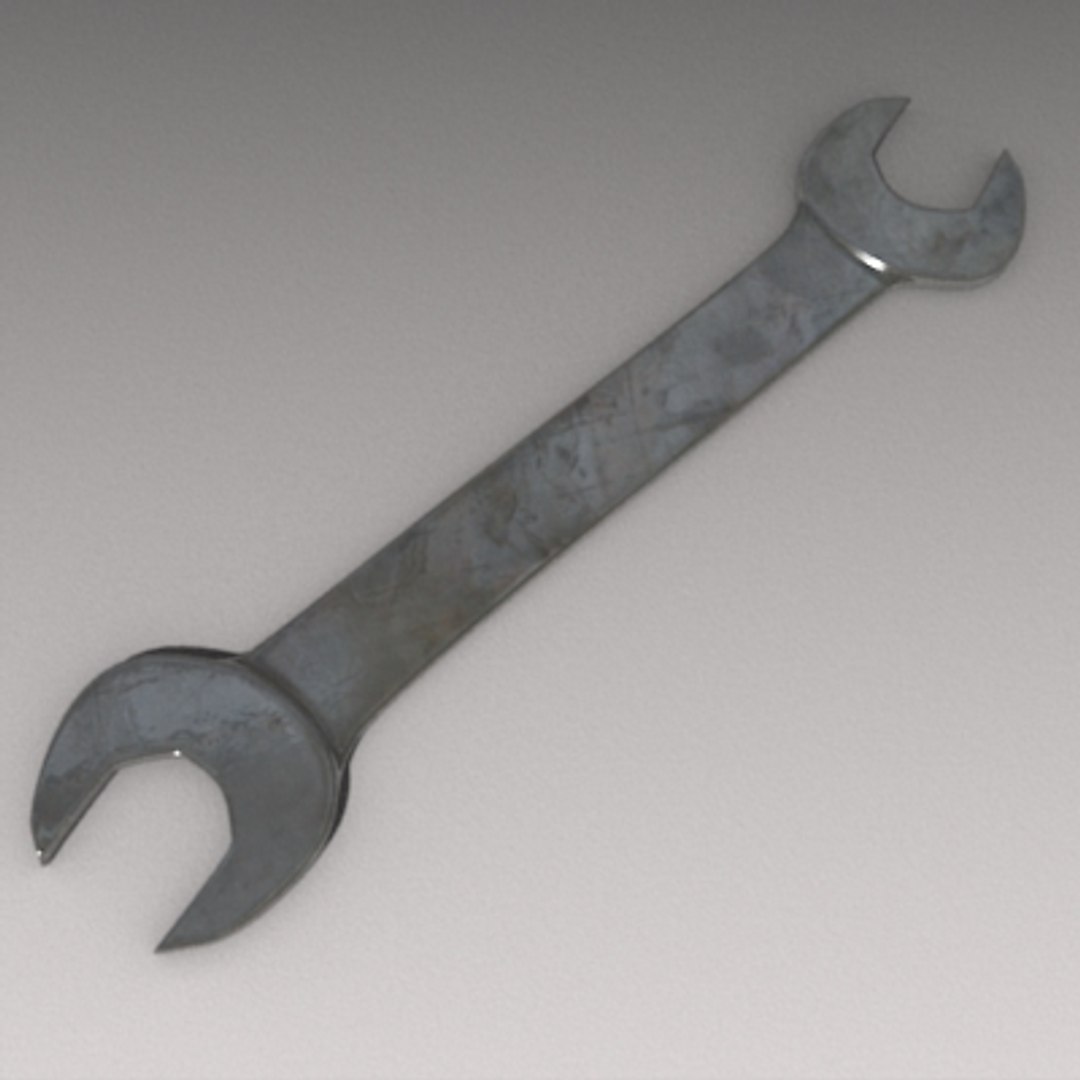 Spanner Tool 3d Model