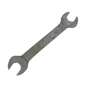 spanner tool 3d model