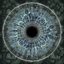 realistic human creature eye pupil 3d model