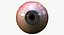 realistic human creature eye pupil 3d model