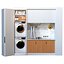 Laundry room with cosmetics