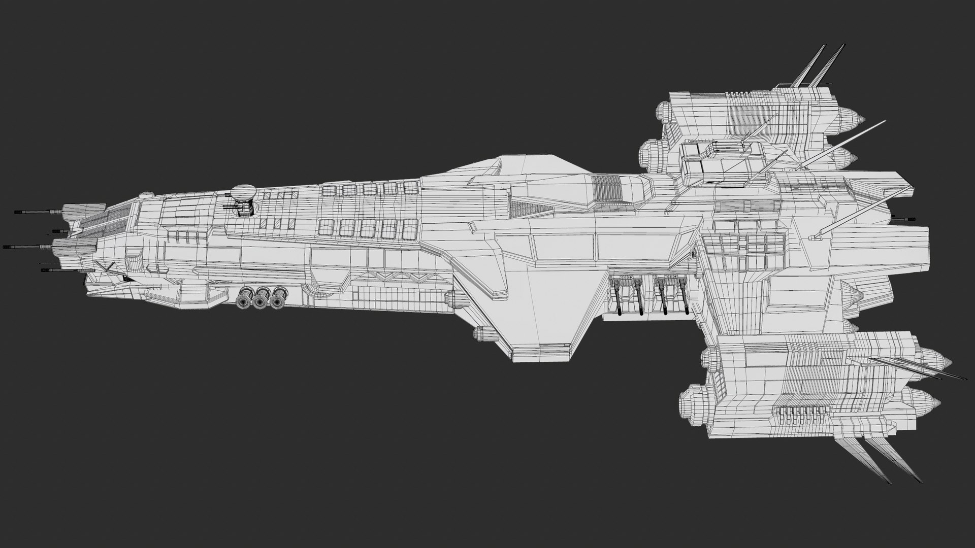 Sci-Fi Frigate Capital Spaceship Rigged PBR 3D model https://p.turbosquid.com/ts-thumb/Hd/Nyazk3/3d/screenshot021/png/1671307858/1920x1080/fit_q87/2e389d97795eb8144b509199e1202251fe6b85ee/screenshot021.jpg