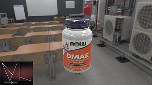 dmae bottle 3D model