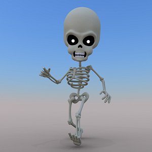 max cartoon skeleton