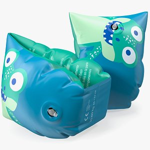 kids inflatable armbands arm 3D model