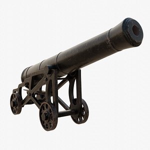 3D 24 pound bromefield cannon