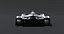 3D model F1 Concept Racing Car Triple Color Pack White Orange Blue