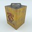 Old gas station elements 3D model