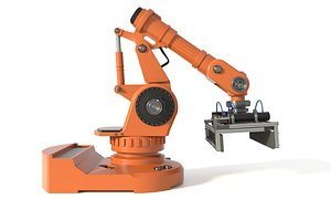 industrial robot 3D model