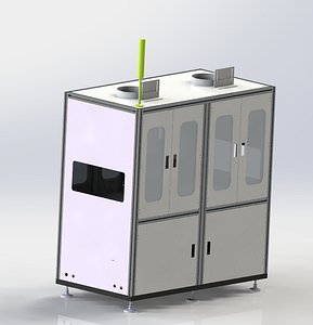 Dispensing and coating all-in-one machine