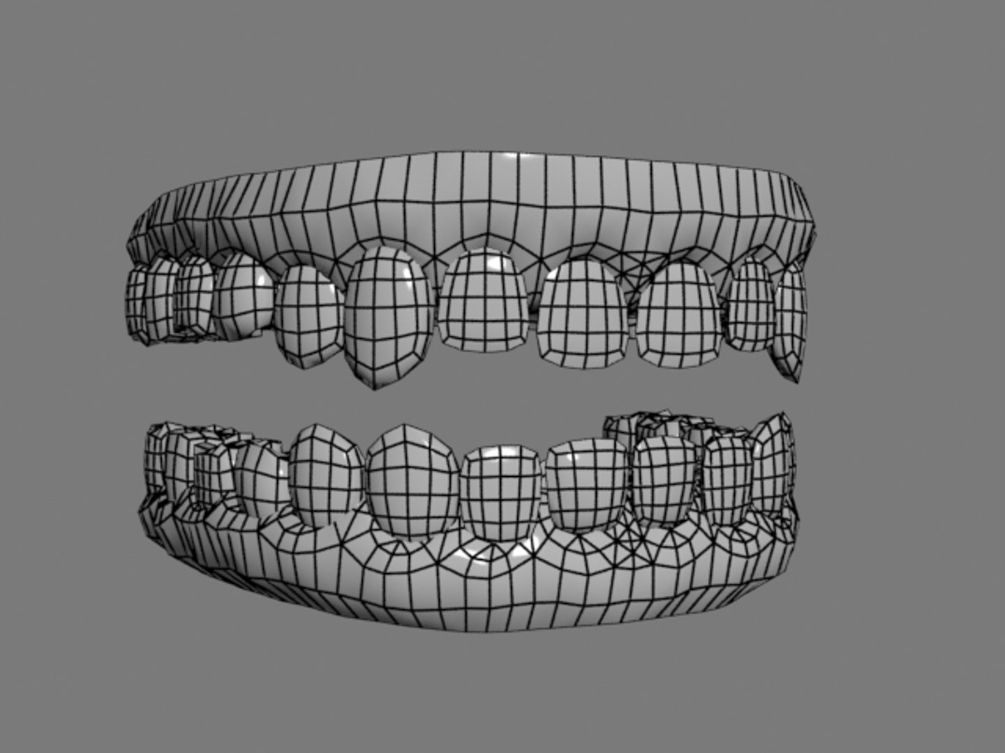 Teeth 3d Obj