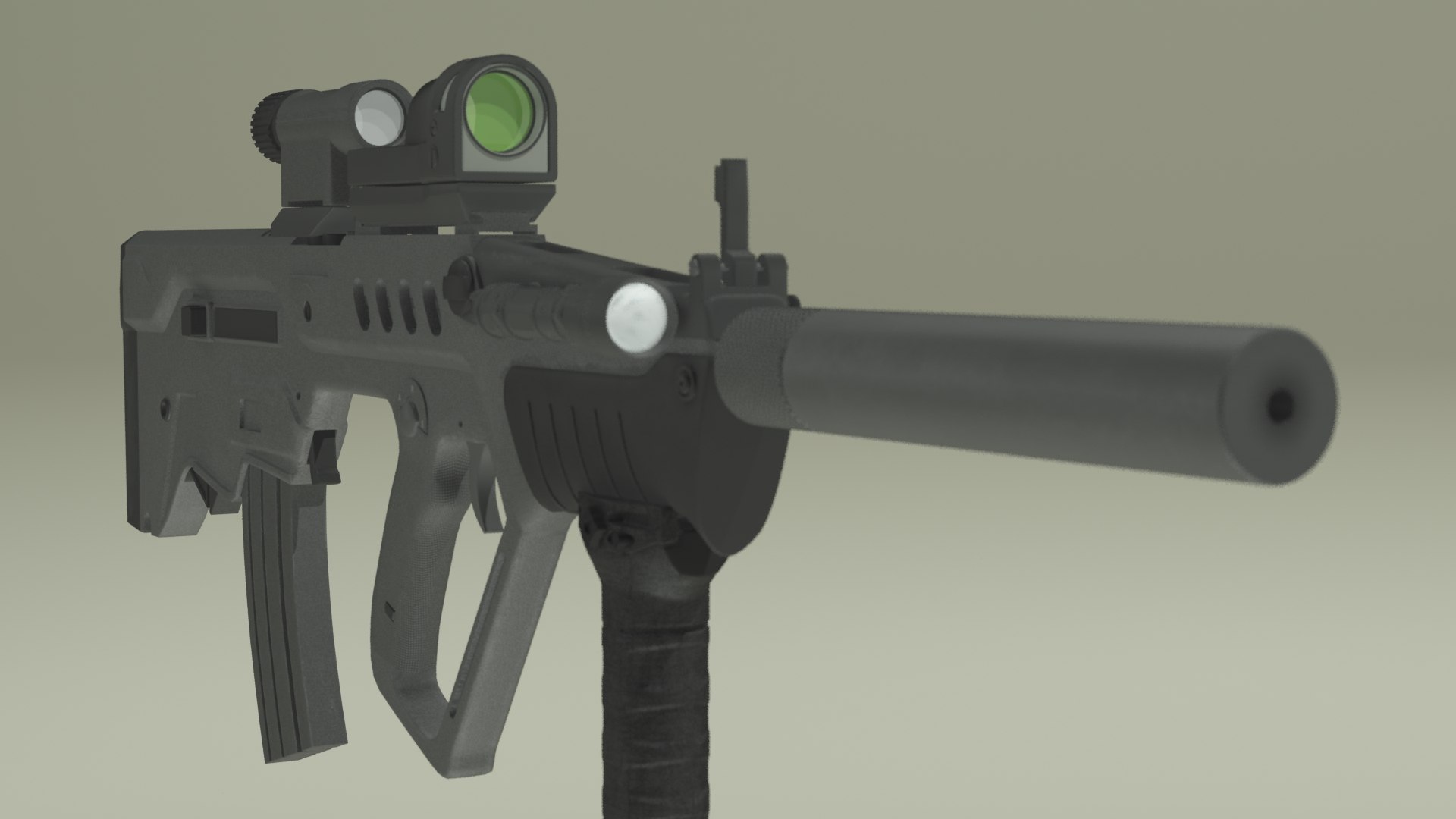 3d tavor assault rifle