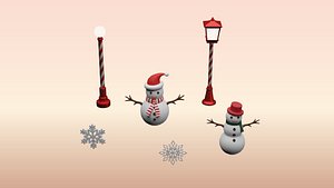 Christmas props 3D
