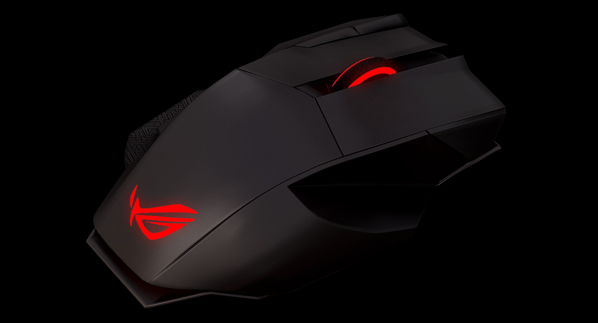 3D Asus Rog Spatha Computer Mouse Model - TurboSquid 1262449