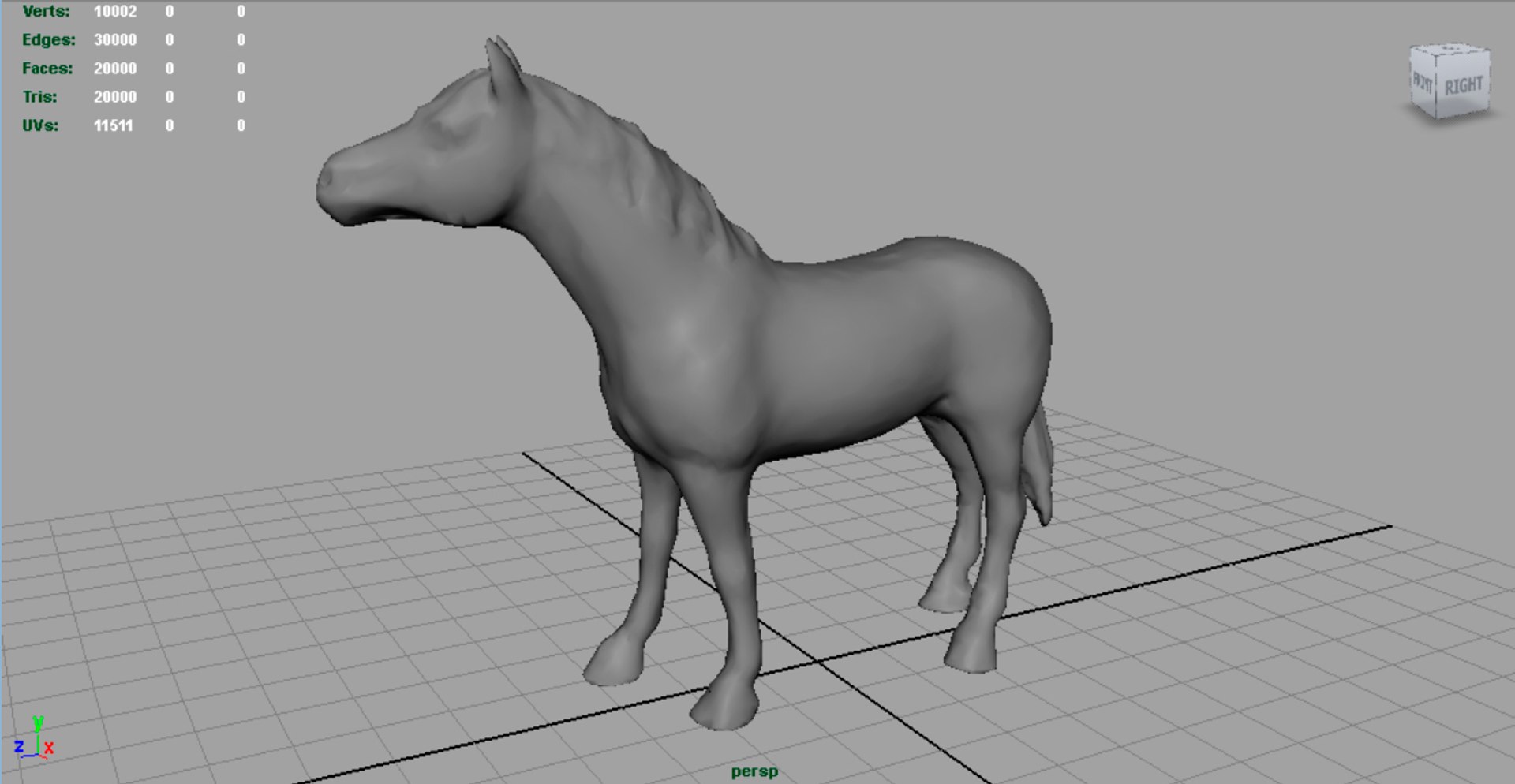 3D horse - TurboSquid 1209709