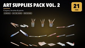 Art Supplies Pack Vol 2