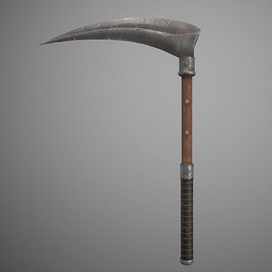 3D sickle tool modelled