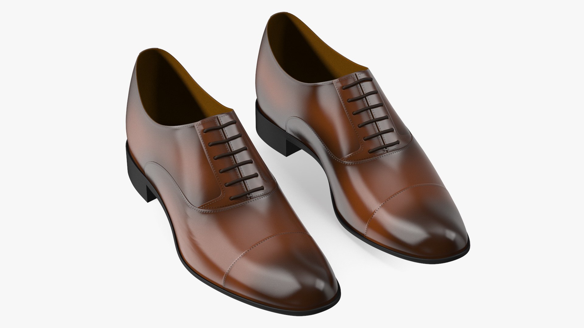Man Shoes Collection 3D model preview