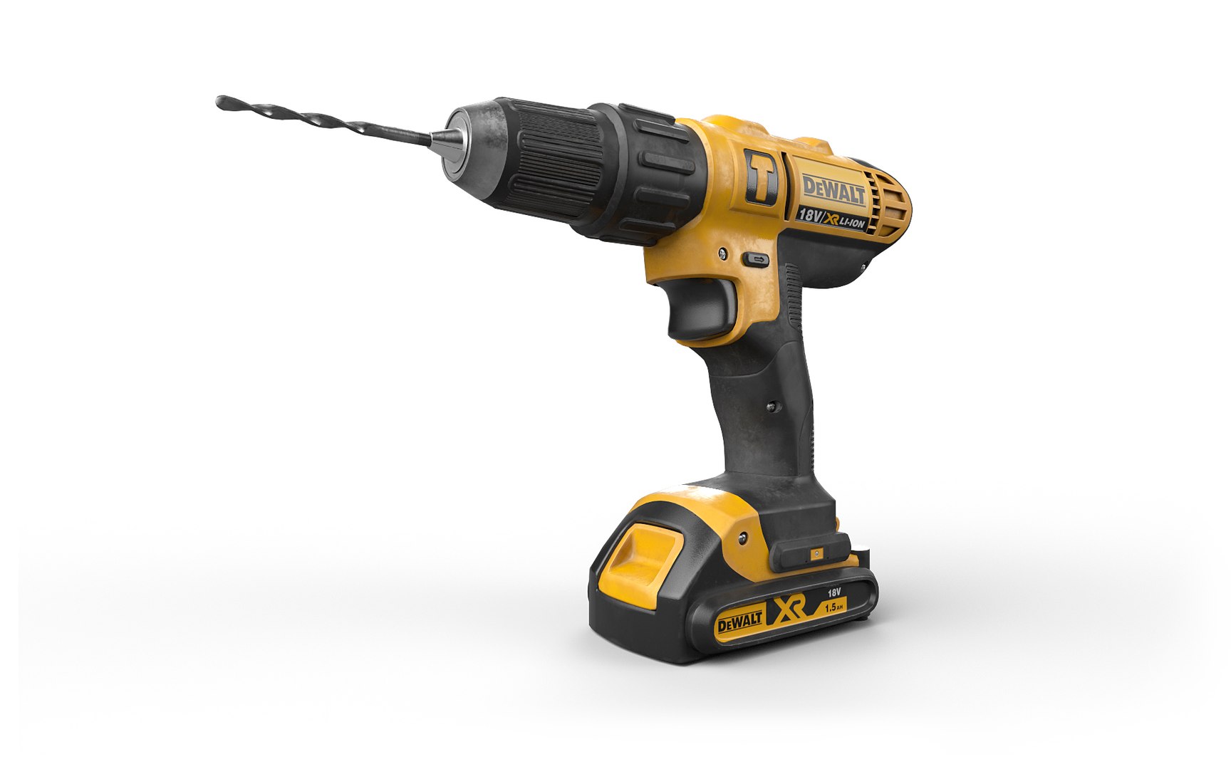 3D Cordless Drill Model - TurboSquid 1952441