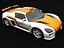 opel speedster car 3d model