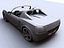 opel speedster car 3d model