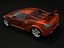 opel speedster car 3d model