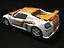 opel speedster car 3d model