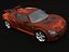 opel speedster car 3d model