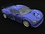 opel speedster car 3d model