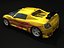 opel speedster car 3d model