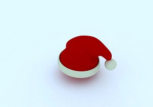 3d santa hat