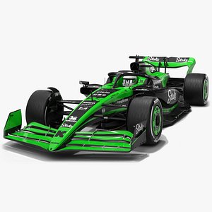 3D Stake F1 Team Sauber 2024 C44 Formula 1 Race Car model