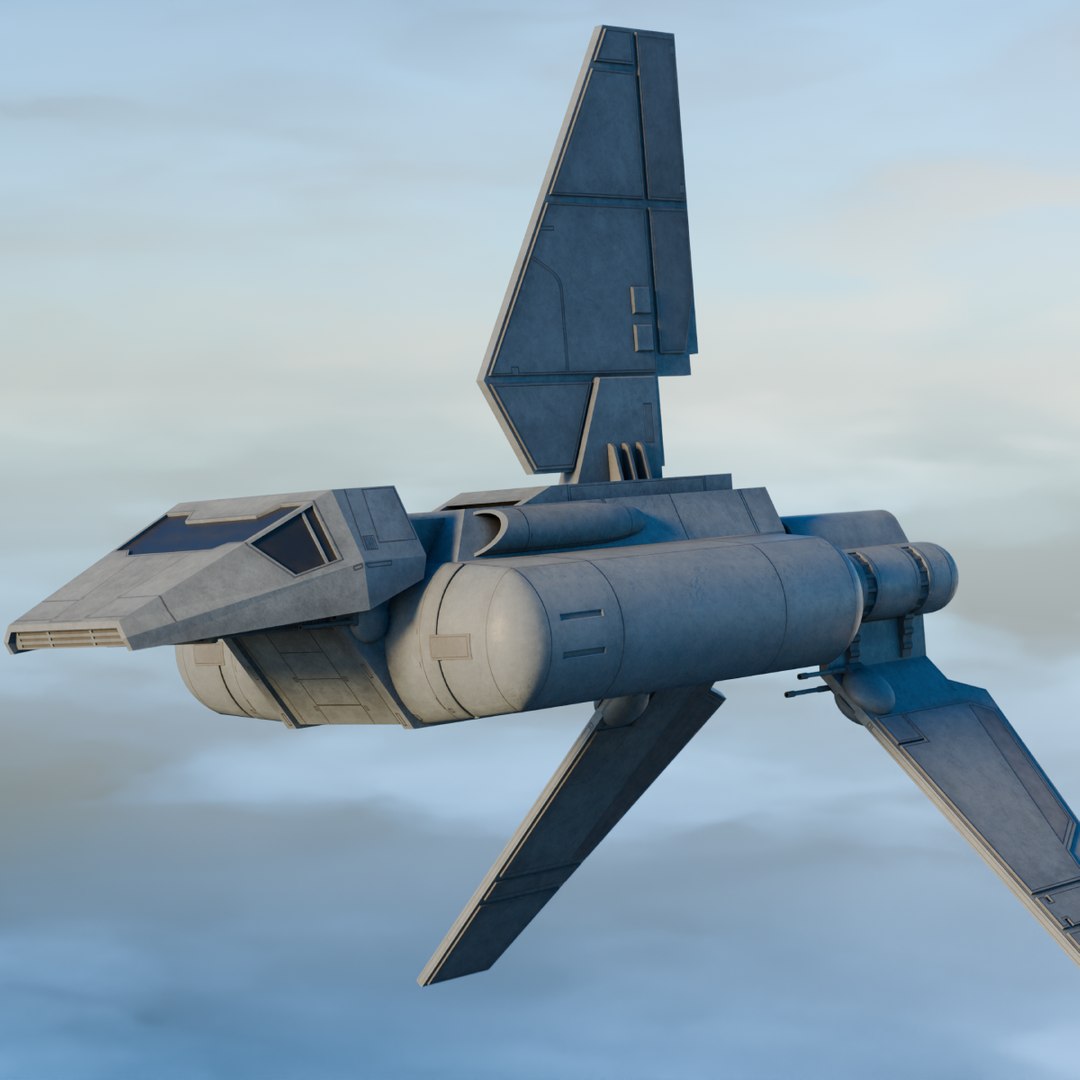 3D Imperial Sentinel Landing Class - TurboSquid 2444828