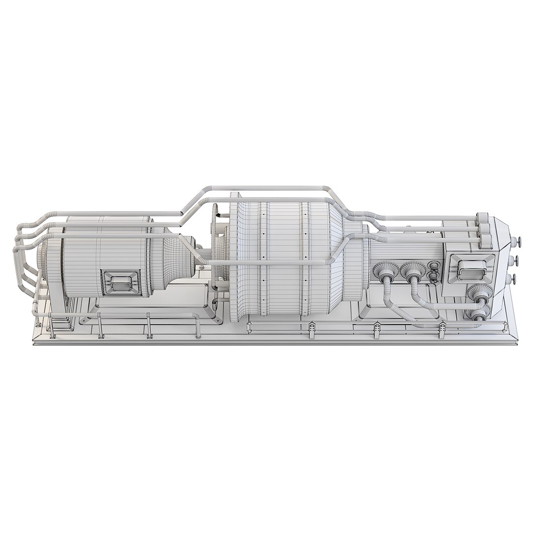 Factory Machine 3D - TurboSquid 2255576