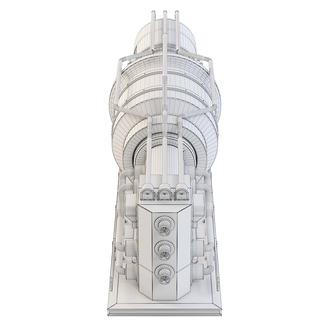 Factory Machine 3D - TurboSquid 2255576